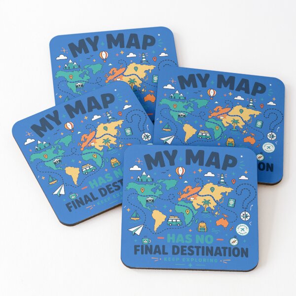 Item preview, My Map Has No Final Destination designed and sold by fadilow.