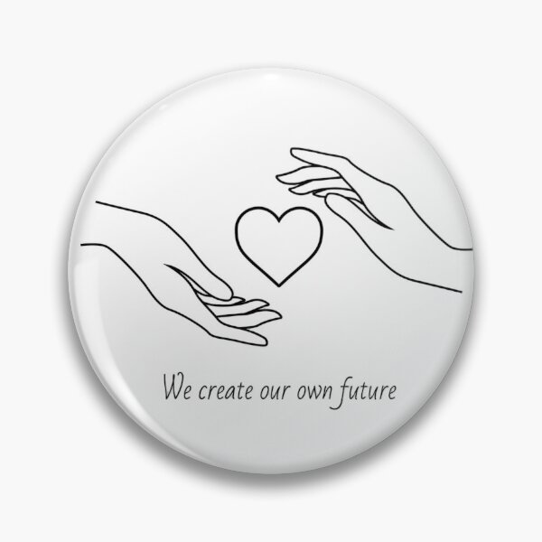 Item preview, We Create Our Own Future Line Art designed and sold by minimalist1vibe.