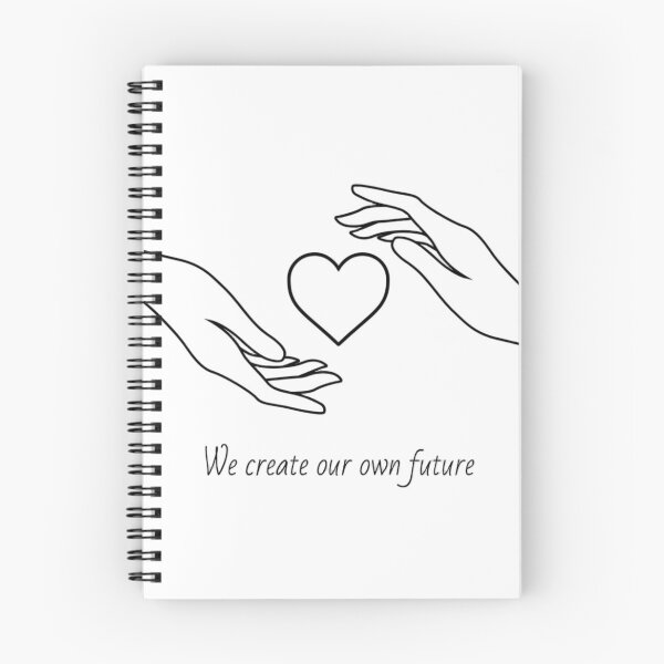 Item preview, We Create Our Own Future Line Art designed and sold by minimalist1vibe.