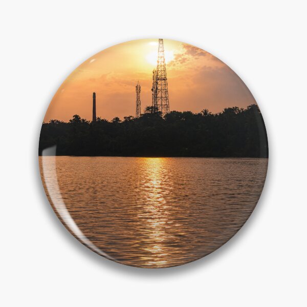 Item preview, Golden Sunset Reflection on Calm Lake designed and sold by Levicsha.