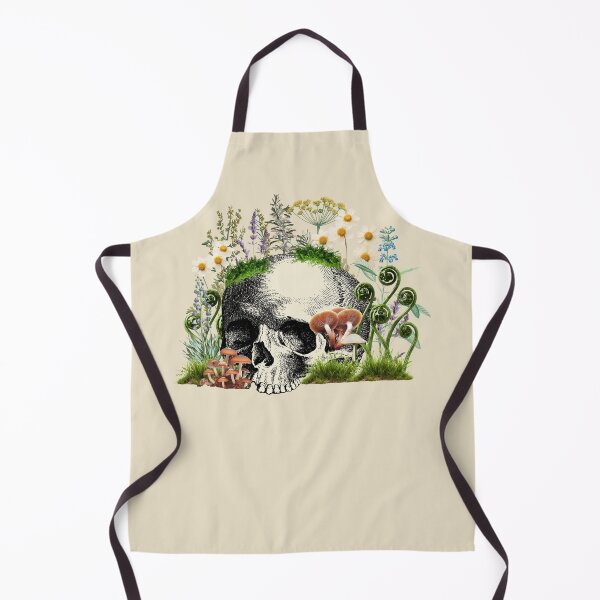Item preview, Botanical Skull designed and sold by TheBloomingCat.