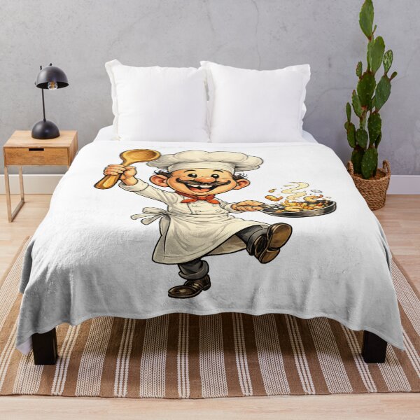 Item preview, Chef Cartoon designed and sold by AlexLineArt.