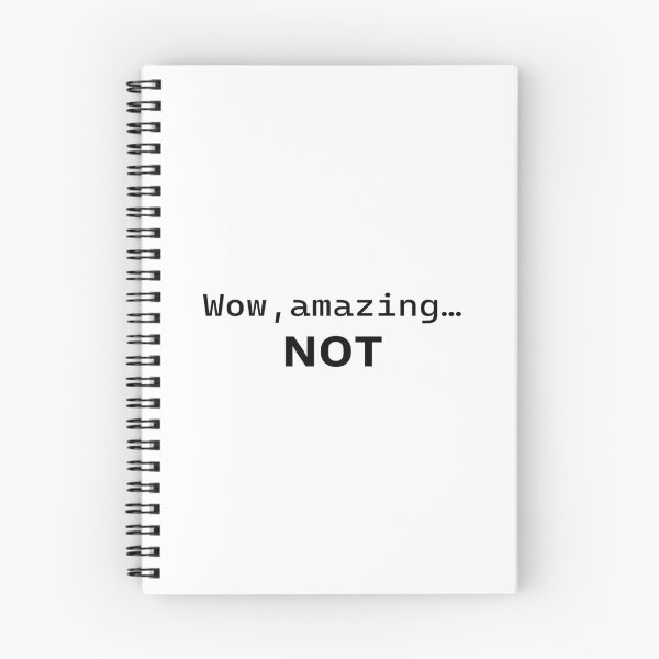 Item preview, Wow , amazing... NOT (white ed.) designed and sold by NotToday-studio.