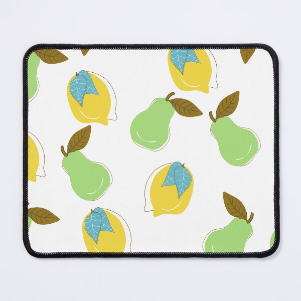 Item preview, Seamless Pattern with Lemons and Pears, Cute Hand Drawn Fruit Background, Modern Botanical  pattern designed and sold by TaniaArtDesign.