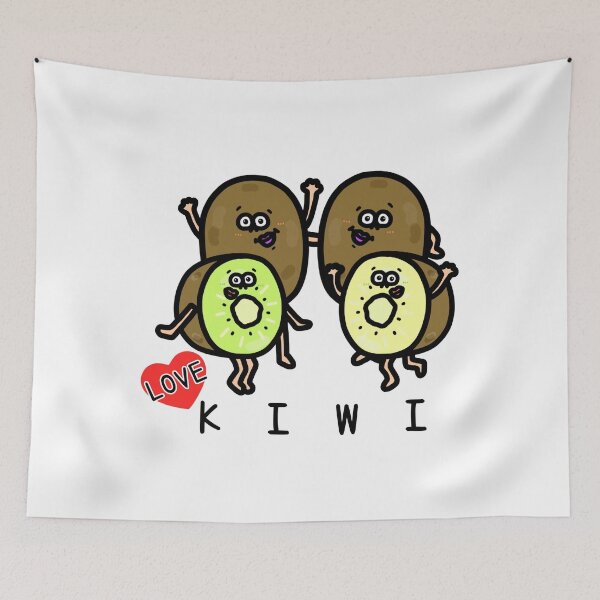 Item preview, Cute I LOVE KIWI designed and sold by kanaehonkawa.