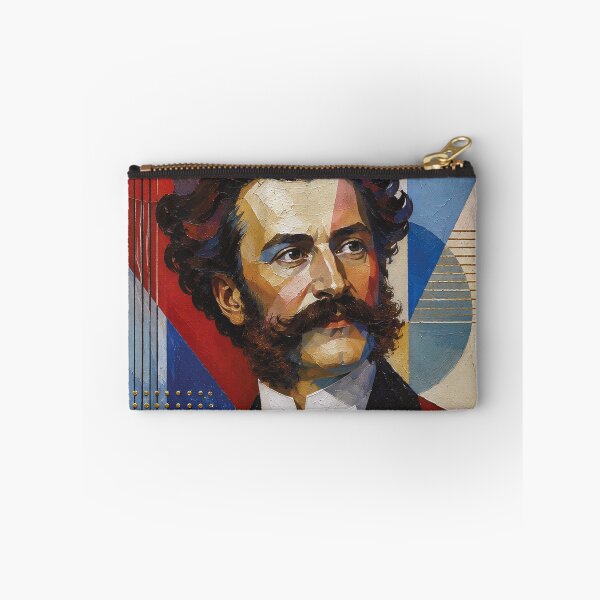 Item preview, Johann Strauss portrait painting. designed and sold by GalleryKauffeld.