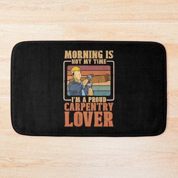 Item preview, Carpentry Lover Morning Is Not My Time Woodwork designed and sold by tshirtconcepts.