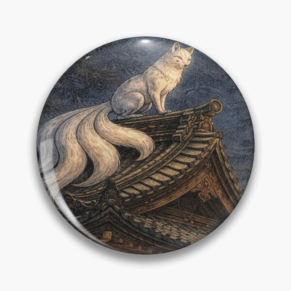 Item preview, Kitsune Upon the Shrine Roof  designed and sold by pelangiindah.