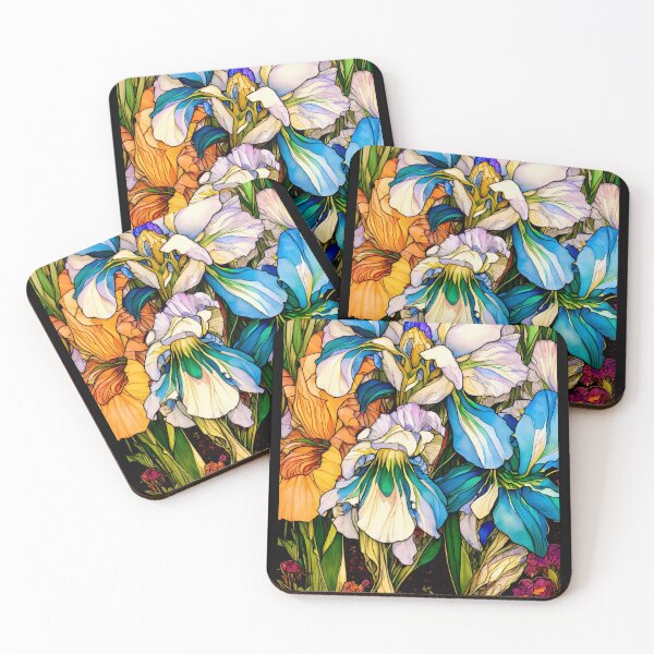 Item preview, Glorious Irises. designed and sold by ©Janis Zroback.