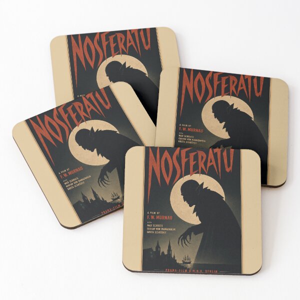 Item preview, Nosferatu (1922) – Art Deco Silent Film Tribute Poster designed and sold by Grand Illusions.