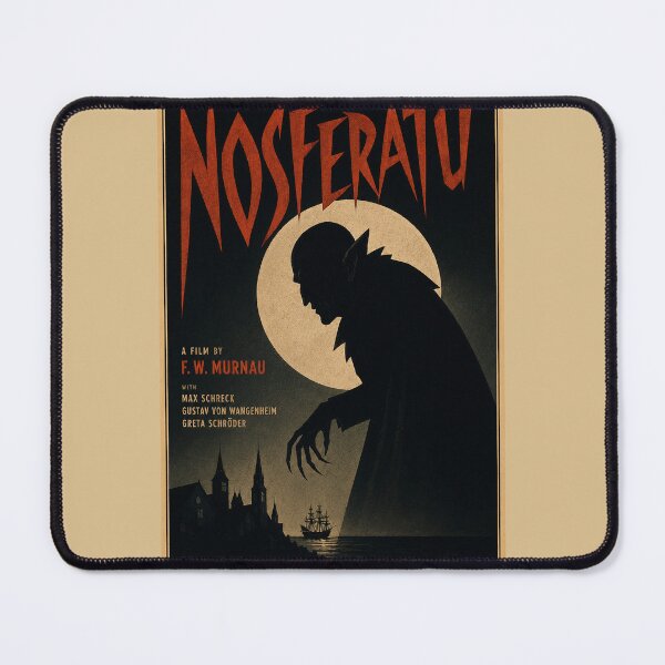 Item preview, Nosferatu (1922) – Art Deco Silent Film Tribute Poster designed and sold by Grand Illusions.