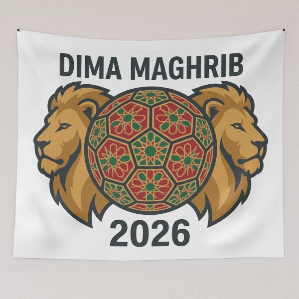 Item preview, DIMA MAGHRIB 2026 Atlas Lions designed and sold by Studio_42.