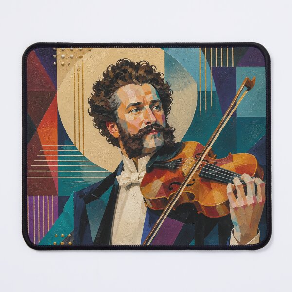 Item preview, Composer Johann Strauss portrait painting. designed and sold by GalleryKauffeld.