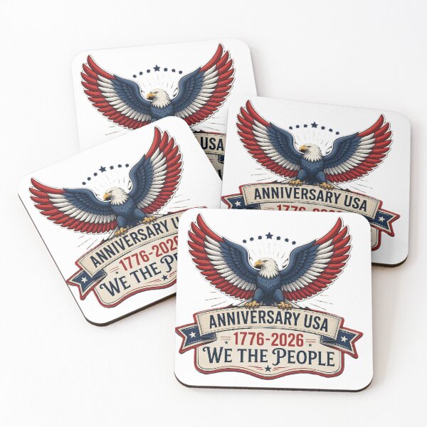 Item preview, 250th Anniversary USA Eagle 1776-2026 Patriotic Vintage American Independence designed and sold by Mido-artister.