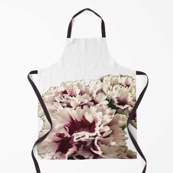 Item preview, Frilly Bicolor Carnations Isolated on White designed and sold by BalkanBloom.