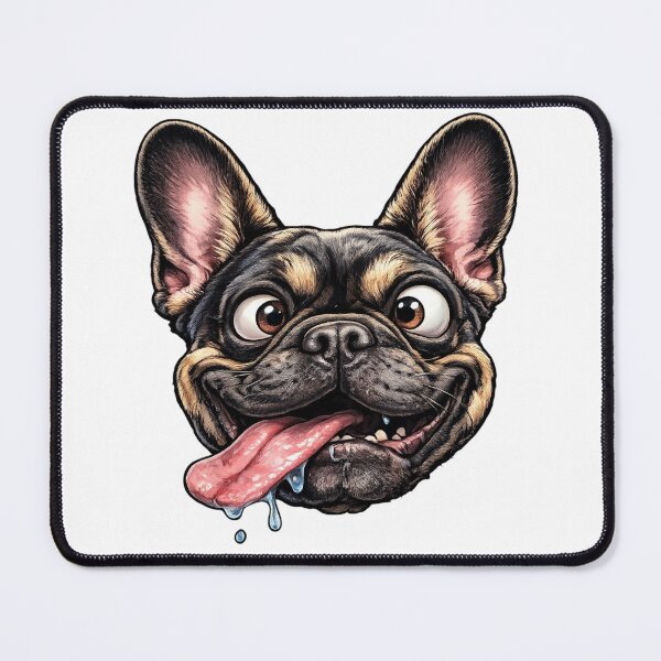 Item preview, Goofy french Bulldog designed and sold by Tanlyco.
