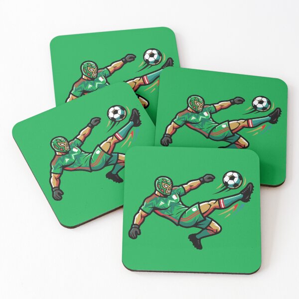 Item preview, El Futbolero Luchador | Mexican Soccer Fan Art designed and sold by On Target Sports.