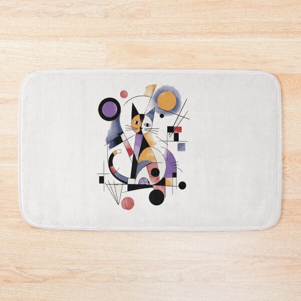 Item preview, Catlinsky Abstract Cat Art designed and sold by Gbriel3.