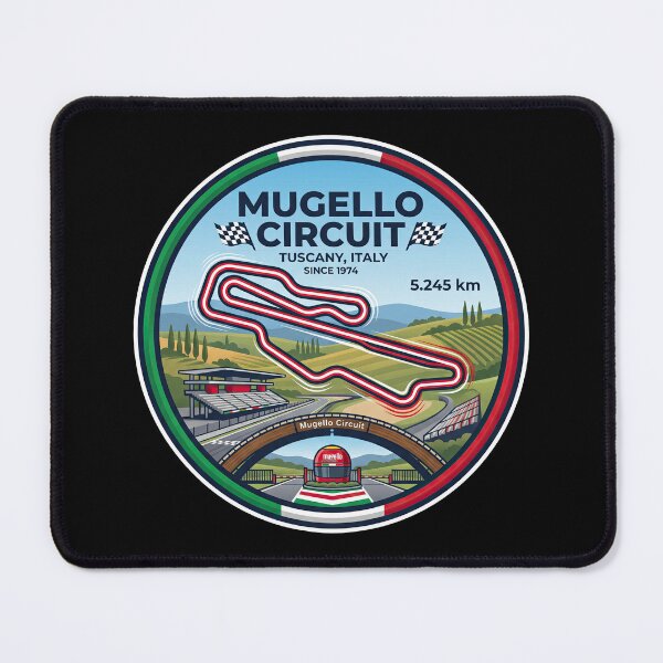 Item preview, Mugello Circuit Italian Racing Passion And Heritage designed and sold by enzoade.