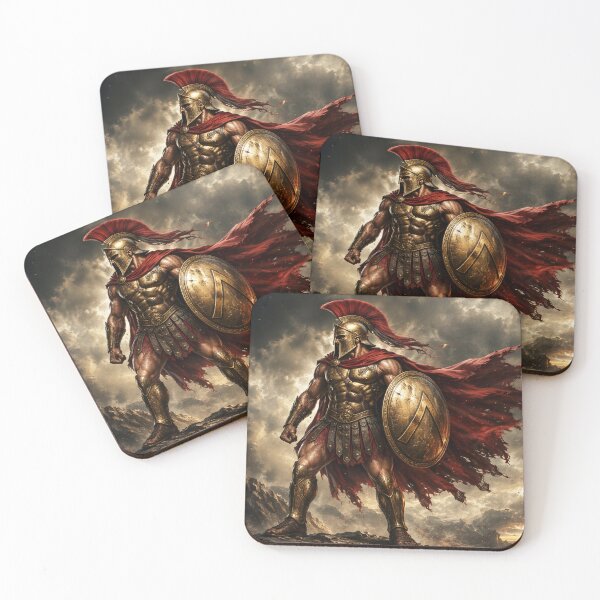 Item preview, Epic Spartan Warrior with Shield  designed and sold by Mavila Forge.