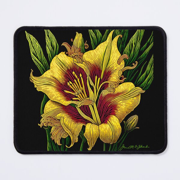 Artikelvorschau, Goldene Iris entworfen und verkauft von ©Janis Zroback.