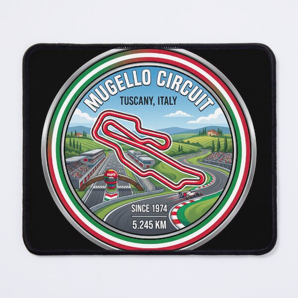 Item preview, Mugello Circuit World Famous Motorcycle Racing Venue designed and sold by enzoade.