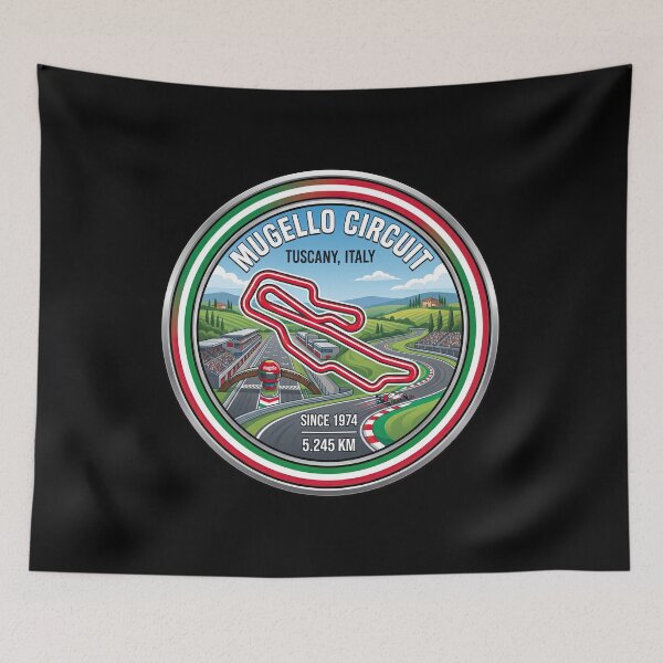 Item preview, Mugello Circuit World Famous Motorcycle Racing Venue designed and sold by enzoade.