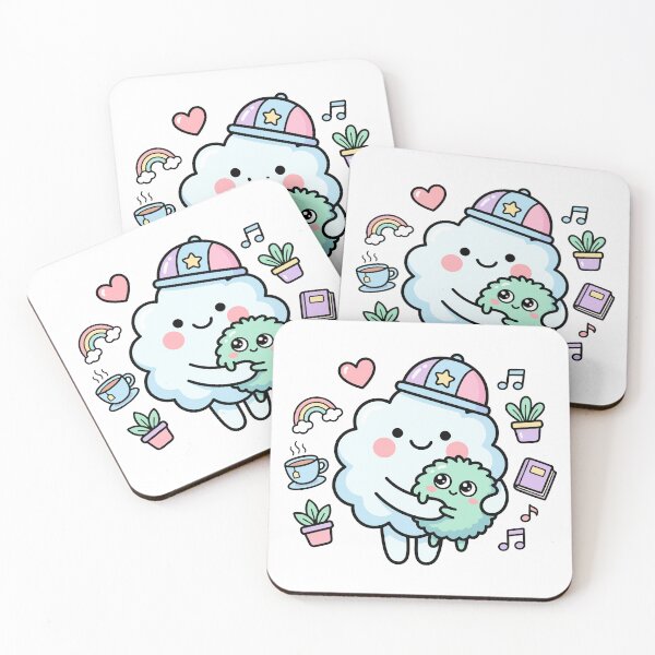Item preview, Cute Wholesome Cloud Character Cozy Doodle Art designed and sold by Eldaz.