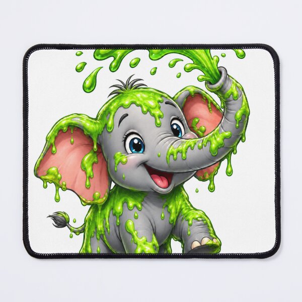 Item preview, Slime baby elephant designed and sold by Monster Daze.