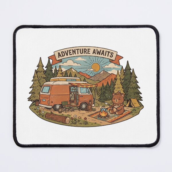 Item preview, Mr Vintage Camping Bear designed and sold by freezer765.