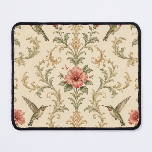 Item preview, Hummingbird damask designed and sold by P.L.U.T.O.