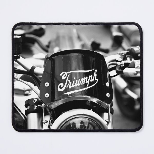 Item preview, Cool Triumph Bike Logo in Mono designed and sold by Bobbex.