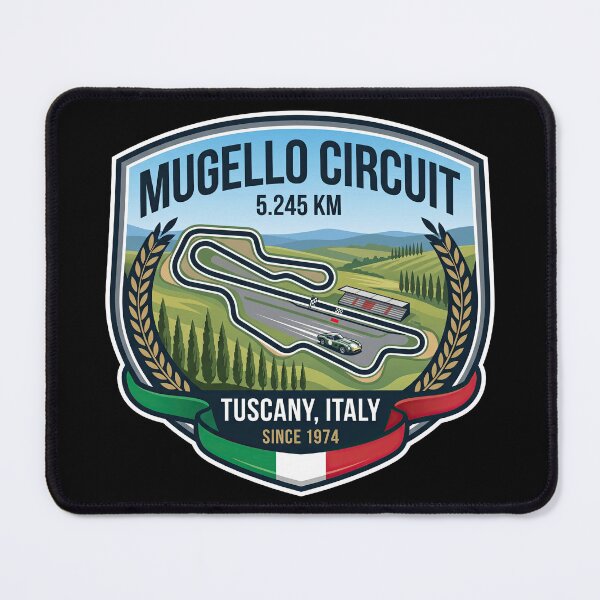 Item preview, Mugello Circuit Legendary Racing Through Tuscany designed and sold by enzoade.
