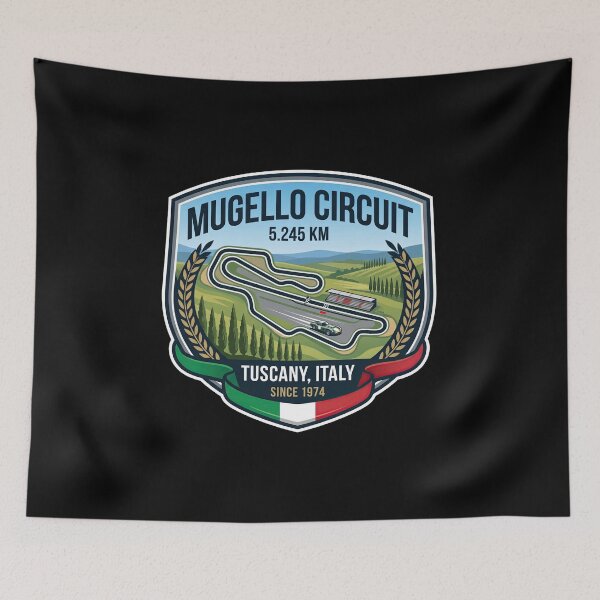 Item preview, Mugello Circuit Legendary Racing Through Tuscany designed and sold by enzoade.