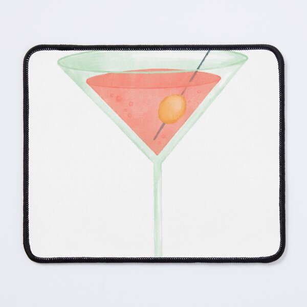 Item preview, Fancy cocktail with olive designed and sold by uxuueea.