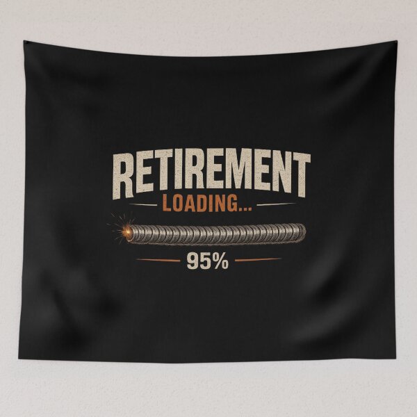 Item preview, Retirement Loading... Funny Welder Retirement Design designed and sold by RusticMeadow.