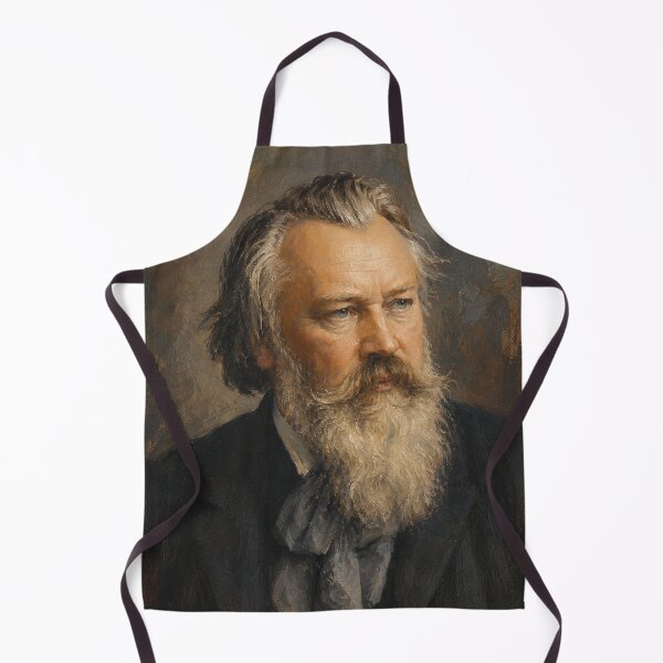 Item preview, Johannes Brahms, German composer and pianist painting. designed and sold by GalleryKauffeld.