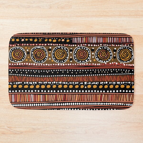 Item preview, Aboriginal Inspired Dot Art - Australian Tribal Wall Painting designed and sold by GrinGalore.