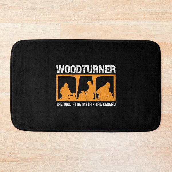 Item preview, Woodturner Dad The Idol The Myth Loves Woodworking designed and sold by tshirtconcepts.
