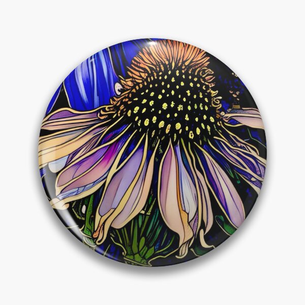 Item preview, Vintage Echinacea  designed and sold by ©Janis Zroback.