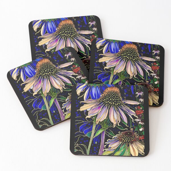 Item preview, Vintage Echinacea  designed and sold by ©Janis Zroback.