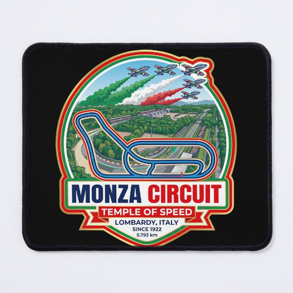 Item preview, Monza Circuit Historic Motorsport Icon Of Italy designed and sold by enzoade.
