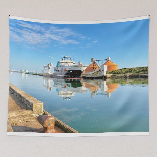 Item preview, River Blyth Silos Reflection designed and sold by Violaman.