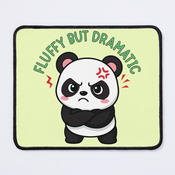 Item preview, Funny But Dramatic - Angry Panda designed and sold by Creative Owlet.