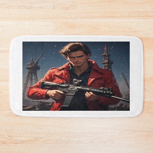 Item preview, Cyber Rebel: James Dean Tactical Anime Art Poster designed and sold by Mavila Forge.