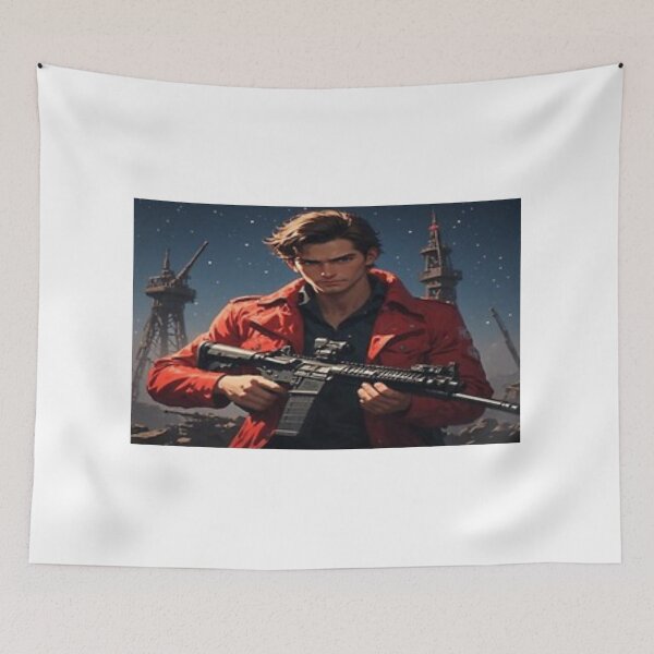 Item preview, Cyber Rebel: James Dean Tactical Anime Art Poster designed and sold by Mavila Forge.