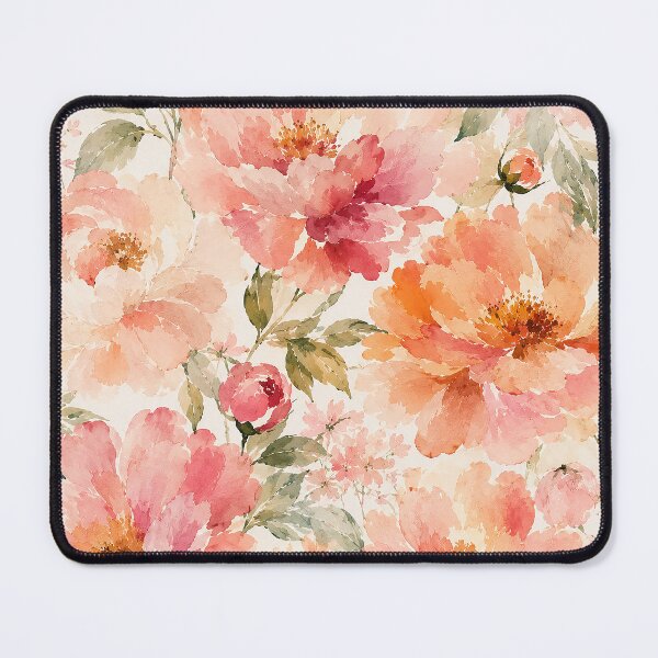 Item preview, Romantic Warm Summer Watercolor Blossoms designed and sold by tonymagnerart.