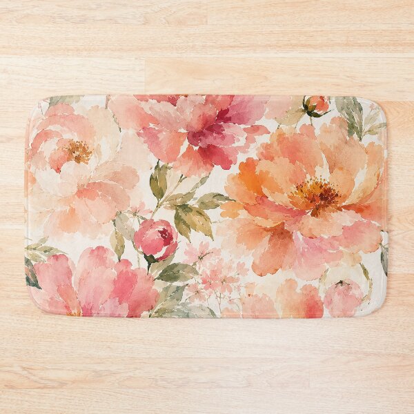 Item preview, Romantic Warm Summer Watercolor Blossoms designed and sold by tonymagnerart.