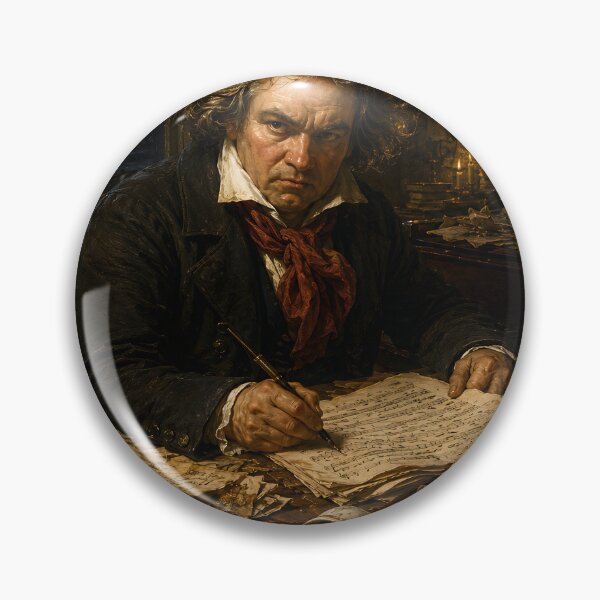 Item preview, Ludwig van Beethoven Stormy Night Ninth Symphony designed and sold by DoReMiStudio.