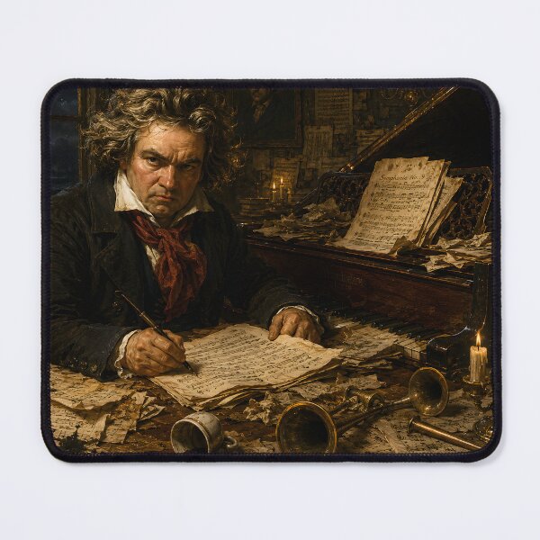 Item preview, Ludwig van Beethoven Stormy Night Ninth Symphony designed and sold by DoReMiStudio.